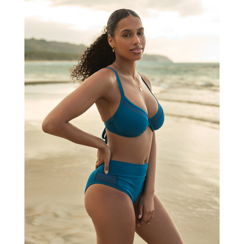 SKYE Haut de bikini plongeant bonnet D-DD-E Lux Dawn