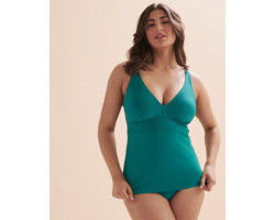 CHRISTINA Haut tankini plongeant bonnet D Dazed Geo