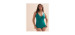 CHRISTINA Haut tankini plongeant bonnet D Dazed Geo