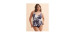 ANNE COLE Haut tankini triangle Coastal Palm