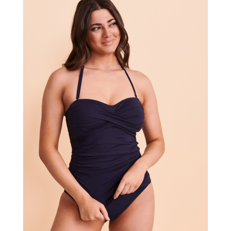 ANNE COLE Haut tankini bandeau LIVE IN COLOR