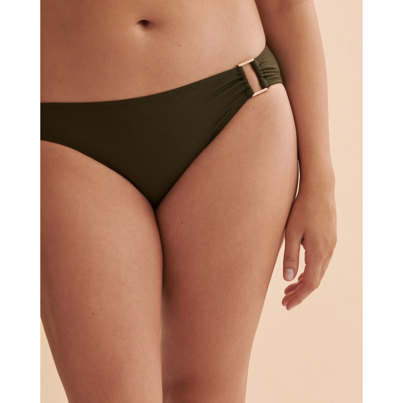 RALPH LAUREN Bas de bikini aux hanches Beach Club Solids