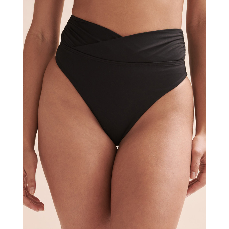 SEA LEVEL Bas de bikini taille haute ESSENTIALS ECO