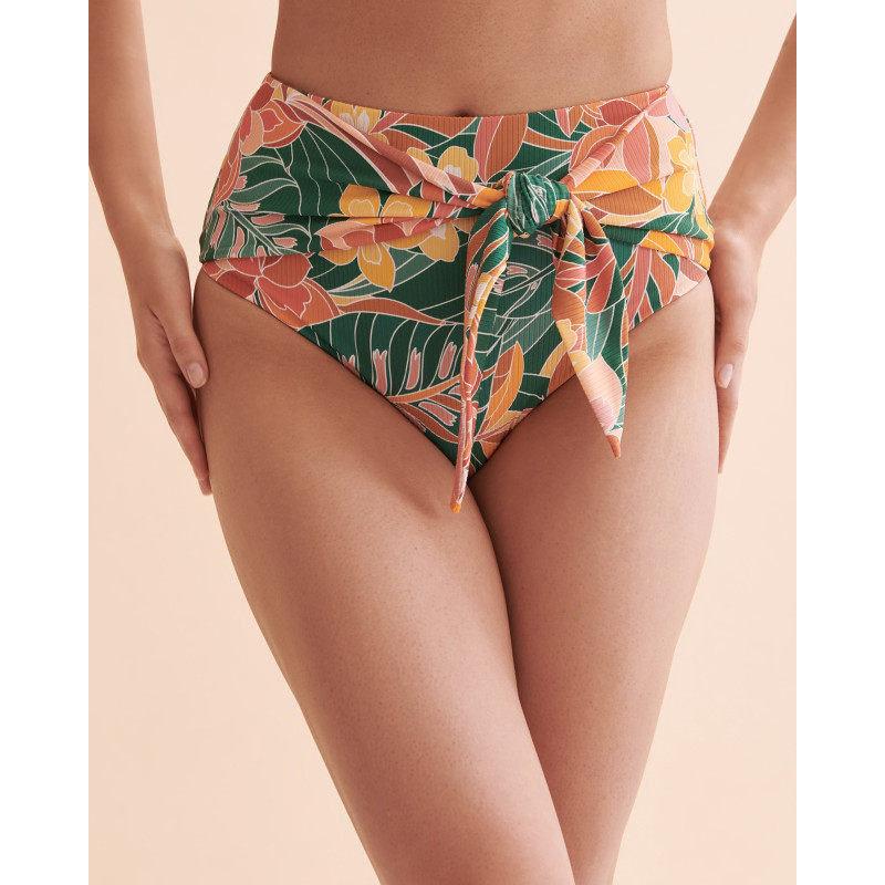 RIP CURL Bas de bikini taille haute Brazilian Soul