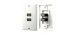 WALL SOCKET 2x HDMI CONNECTOR 90 DEGREE WPH290