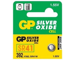 GP Silver Oxide Battery SR41 V384 SR41SW qty1