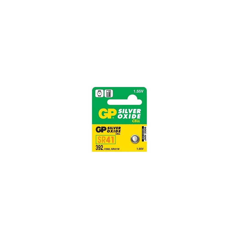 GP Batterie GP Oxyde d'argent SR41 V384 SR41SW qty1