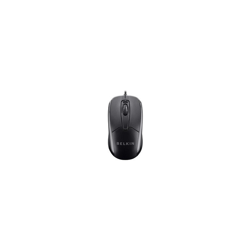 Belkin F5M010QBLK USB Wired Optical Mouse - Black