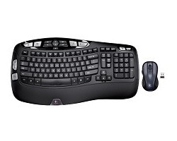 Logitech Clavier et Souris Laser Sans-Fil Wave Logitech MK550 - Français