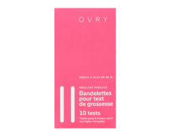 OVRY Bandelettes pour test...