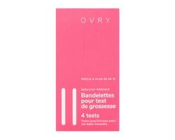 OVRY Bandelettes pour test...