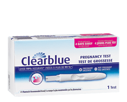 CLEARBLUE Test de grossesse à détection rapide, 1 unité