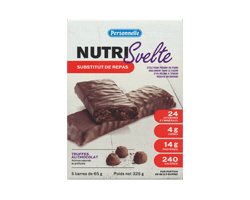 PERSONNELLE NutriSvelte substitut de repas, truffes au chocolat, 5 x 65 g