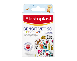 ELASTOPLAST Sensitive assortiment de pansements pour enfants, 20 unités