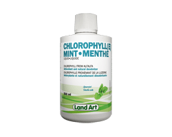 LAND ART Chlorophylle liquide, saveur de menthe, 500 ml