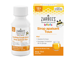 ZARBEE'S Toux sirop apaisant pour bébés, 59 ml