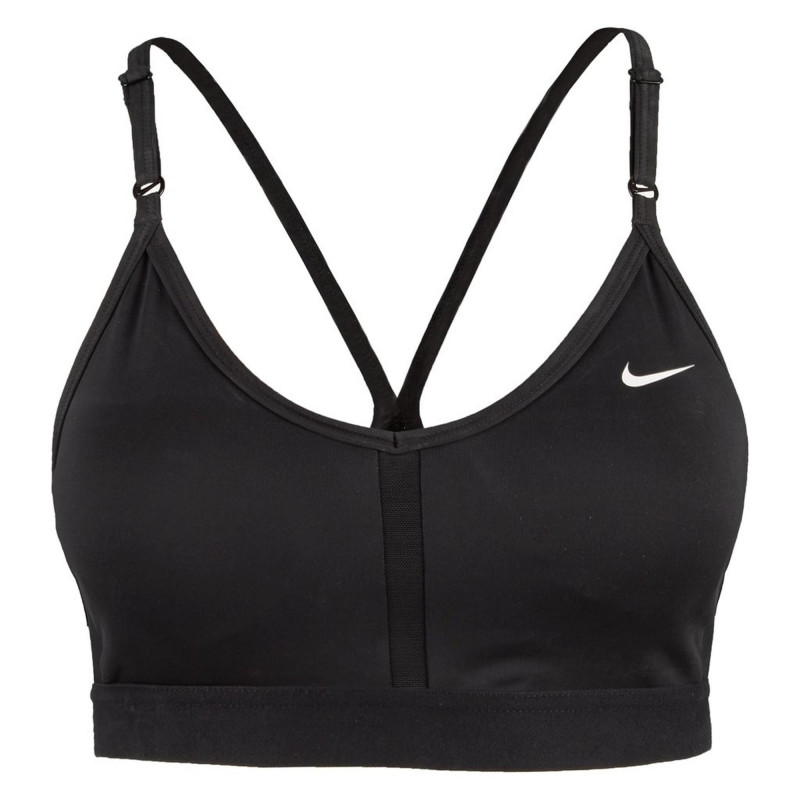 Soutien-gorge sportif Dri-Fit Indy coussiné à encolure en V pour femmes - Support léger