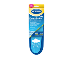 DR. SCHOLL'S Float-On-Air semelles en mousse 8-14, 1 unité, Hommes