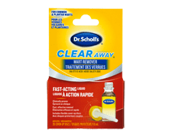 DR. SCHOLL'S Clear Away...