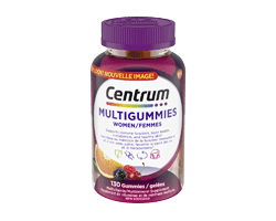 CENTRUM Centrum MultiGummies Femmes, 130 unités