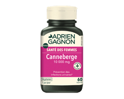 ADRIEN GAGNON Feminex canneberge 10 000 mg, 60 unités