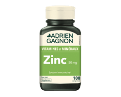 ADRIEN GAGNON Zinc 50 mg,...