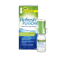 REFRESH Fusion gouttes lubrifiantes pour les yeux, 10 ml