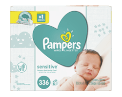 PAMPERS Sensitive lingettes...