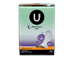 U BY KOTEX Clean & Secure...