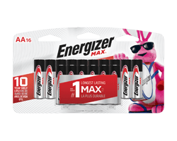 ENERGIZER MAX AA-16, 16 unités