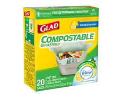 GLAD Compostable OdorShield...