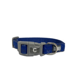 Collar for dogs, navy blue