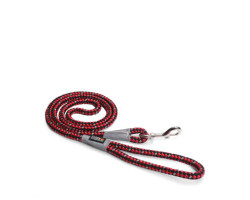 Checkered reflective corded leash...