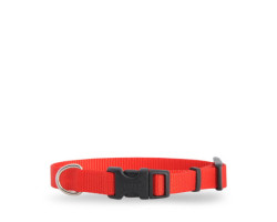 Red nylon collar