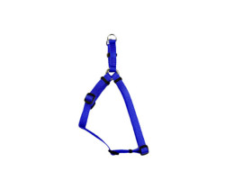 Blue nylon harness