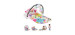 Fisher-Price - Tapis piano Lumières et Apprentissage, pour bébé, rose - Édition anglaise