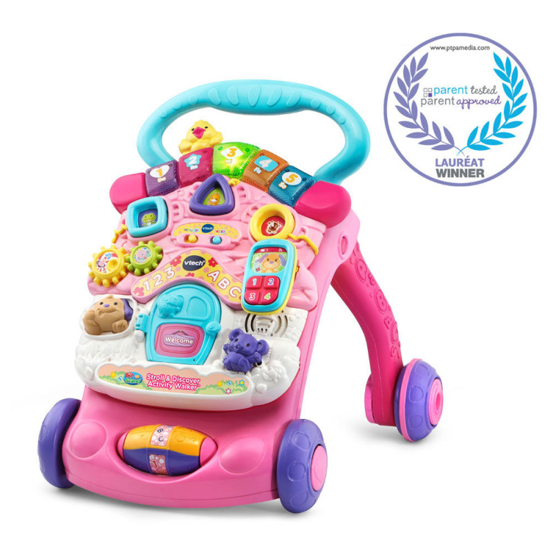 Super trotteur parlant VTech - Rose - Édition anglaise - Notre exclusivité