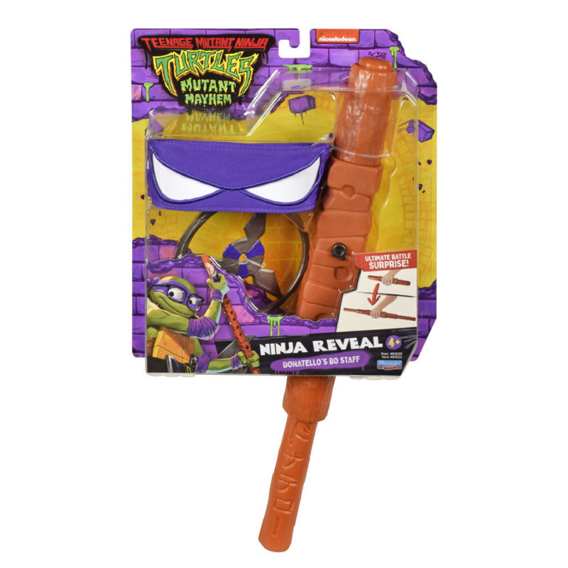 Les Tortues Ninja Mutantes : Mutant Mayhem Donatello Bo Staff Basic Role Play Set