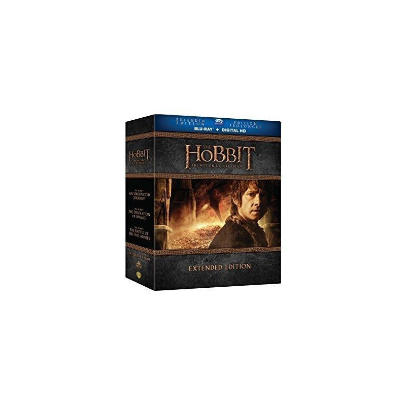 The Hobbit Trilogy Extended Edition [Blu-ray]