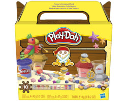 Play-Doh Trésor de pirates, loisirs créatifs avec pâte à modeler pour enfants - Notre exclusivité