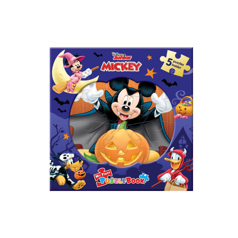 Disney Mickey Halloween - My First Puzzle Book - Édition anglaise