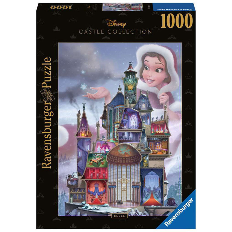 Ravensburger Disney Princess - Disney Castles Belle 1000pc Puzzle