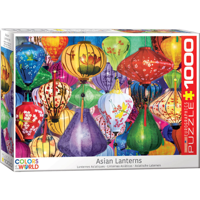 EuroGraphics Asian Lanterns 1000-Piece Puzzle