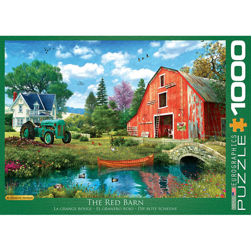 Eurographics Red Barn 1000 piece puzzle