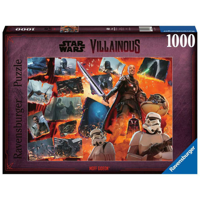 Ravensburger Star Wars Villainous - Moff Gideon 1000pc Puzzle