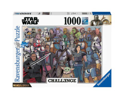 Ravensburger - La guerre des étoiles: The Mandalorian - CHALLENGE casse-têtes 1000pc