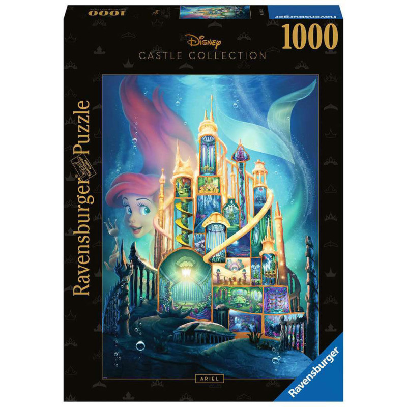 Ravensburger Disney Princess - Disney Castles Ariel 1000pc Puzzle