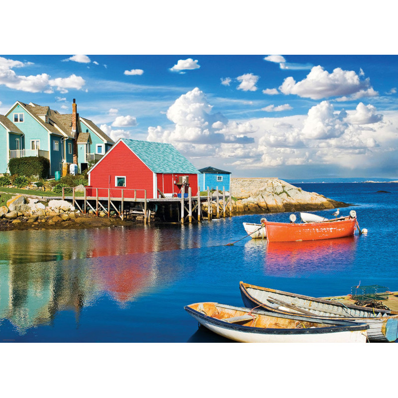 Eurographics Hdr Destination Peggy'S Cove Photo 1000 Piece Puzzles