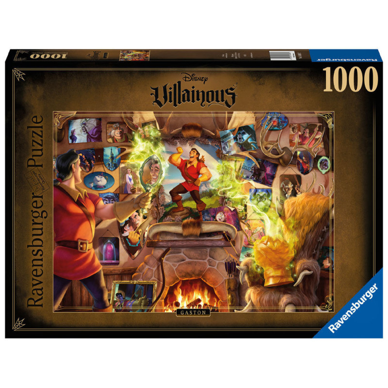 Ravensburger Disney Villainous : Gaston Puzzle 1000 pièces