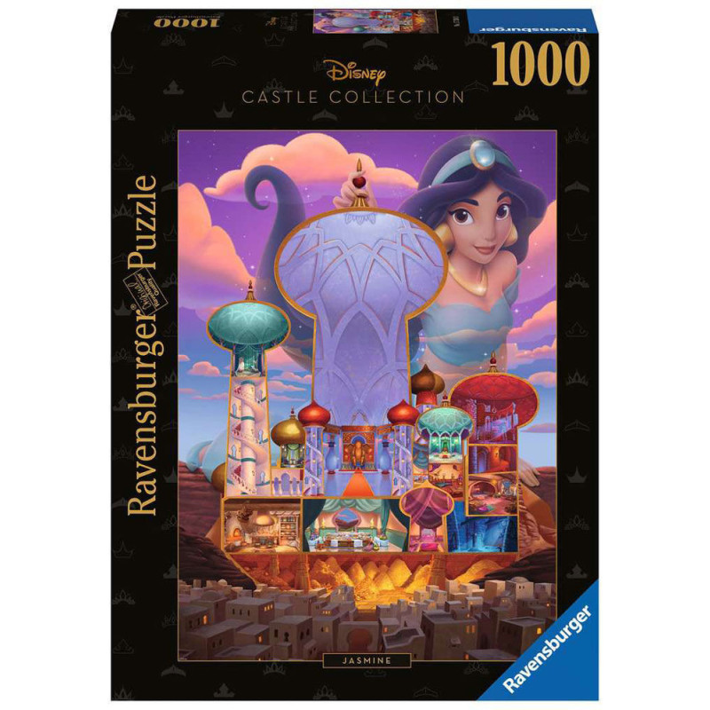 Ravensburger Disney Princess - Disney Castles Jasmine 1000pc Puzzle